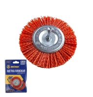 Щетка для дрели нейлоновая 50 мм, 2", плоская,"MAXIMUM" MX 18211