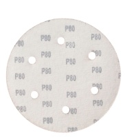 Шлифовальный круг на липучке 225 мм P 80, с отверстиями, "MAXIMUM" МХ 16309 (кратно 100 шт)  оптом